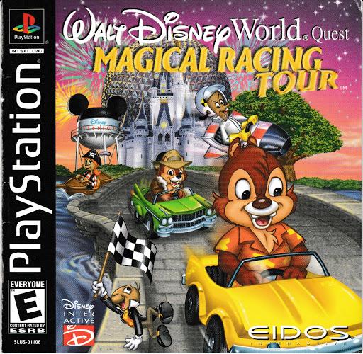 Walt Disney World Quest: Magical Racing Tour - PS1 Game - Used