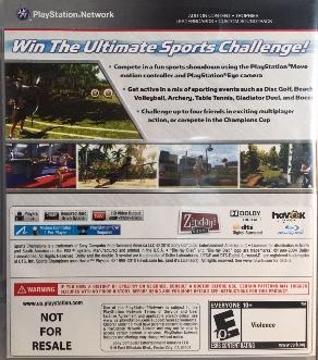 Sports Champions - PS3 Game - Used