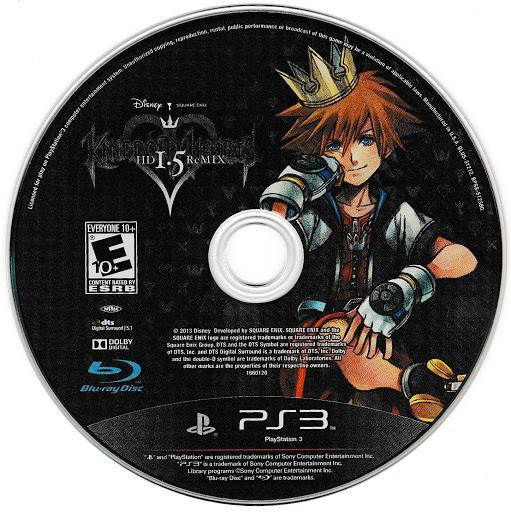 Kingdom Hearts HD 1.5 Remix - PS3 Game - Used