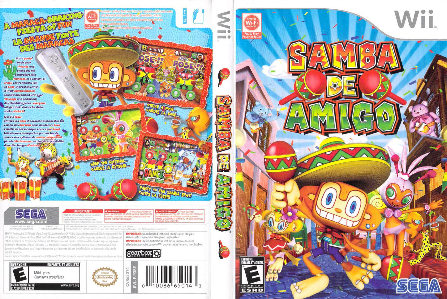 Samba De Amigo - Wii - Used