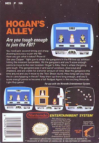 Hogan's Alley - NES - Used