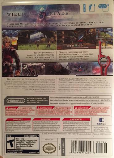 Xenoblade Chronicles - Wii - Used