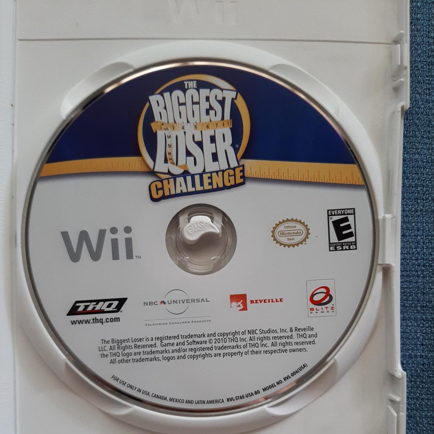 Biggest Loser Challenge - Wii - Used