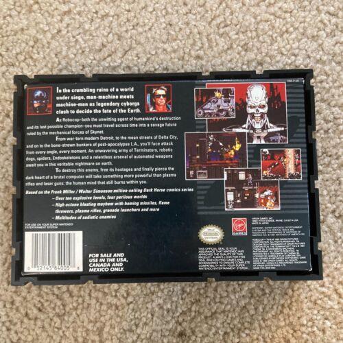 Robocop vs The Terminator - SNES - Used
