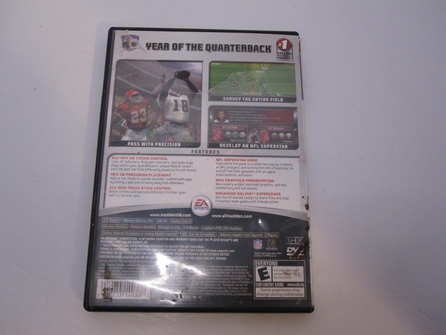 Madden 2006 - PS2 Game - Used