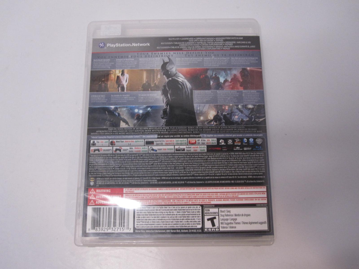Batman: Arkham Origins - PS3 Game - Used