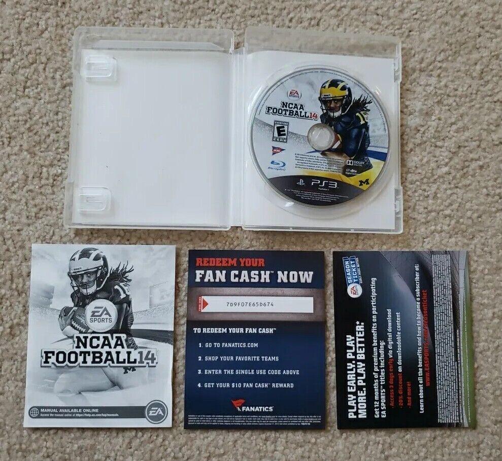 NCAA Football 14 - PS3 Game - Used