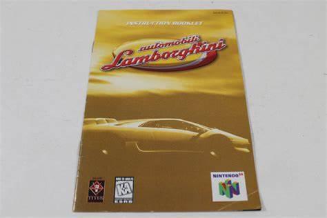 Automobili Lamborghini - N64 - Used
