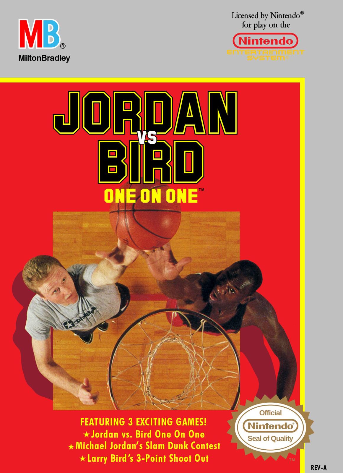 Jordan vs Bird One on One - NES - Used