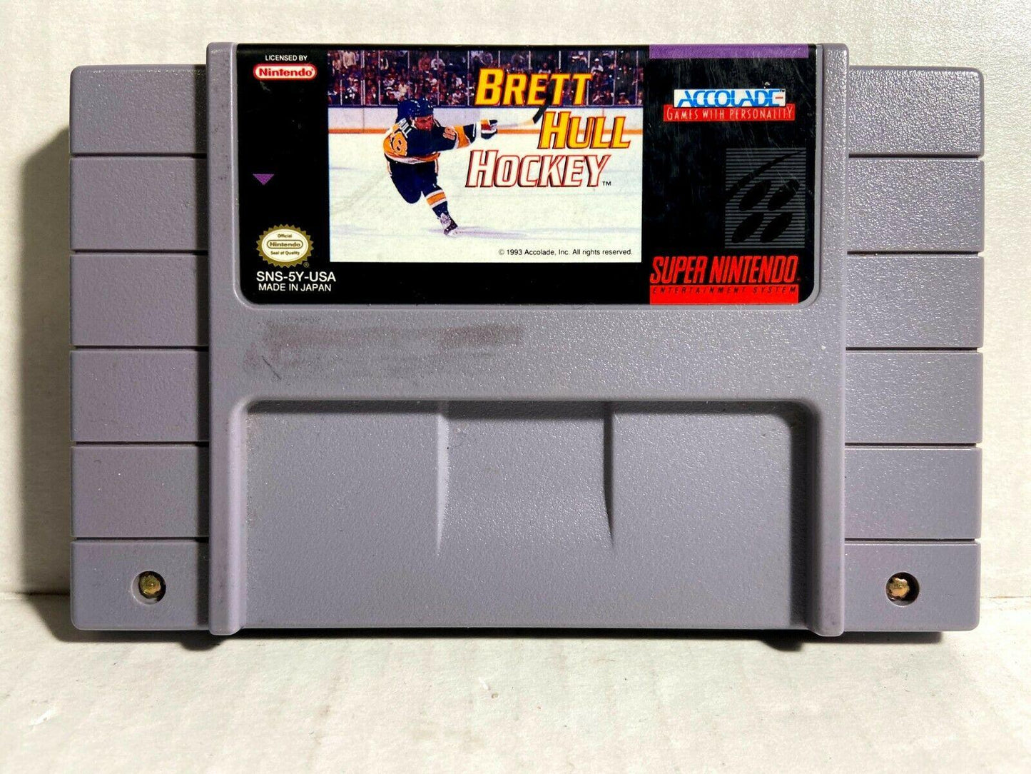 Brett Hull Hockey - SNES - Used
