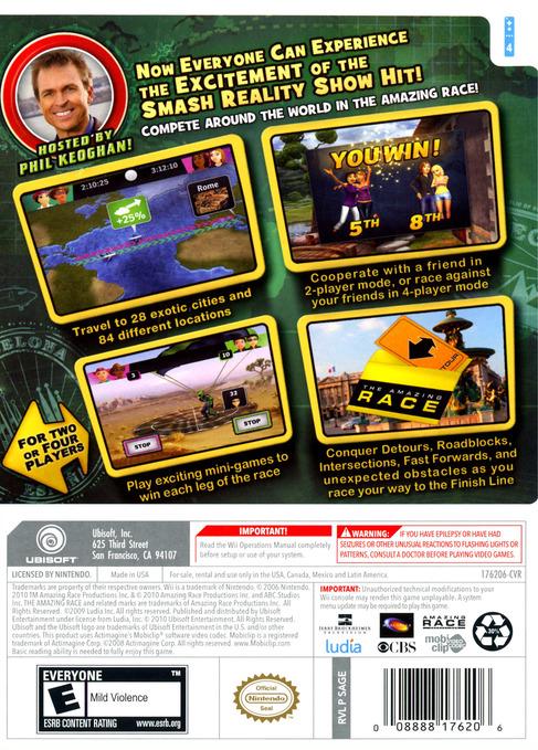 The Amazing Race - Wii - Used