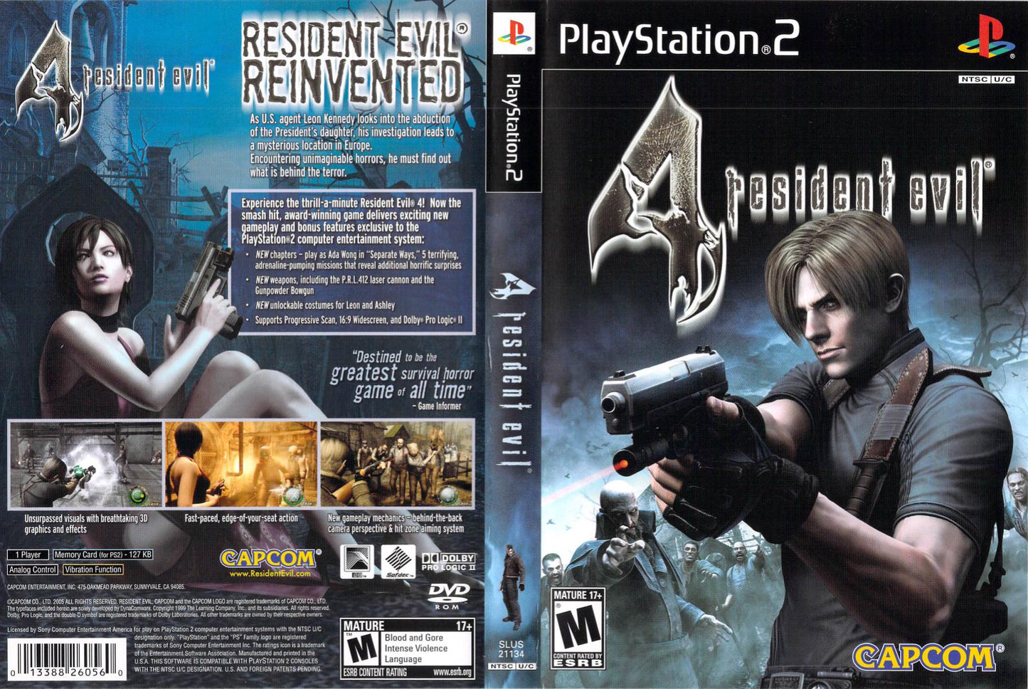 Resident Evil 4 - PS2 Game - Used