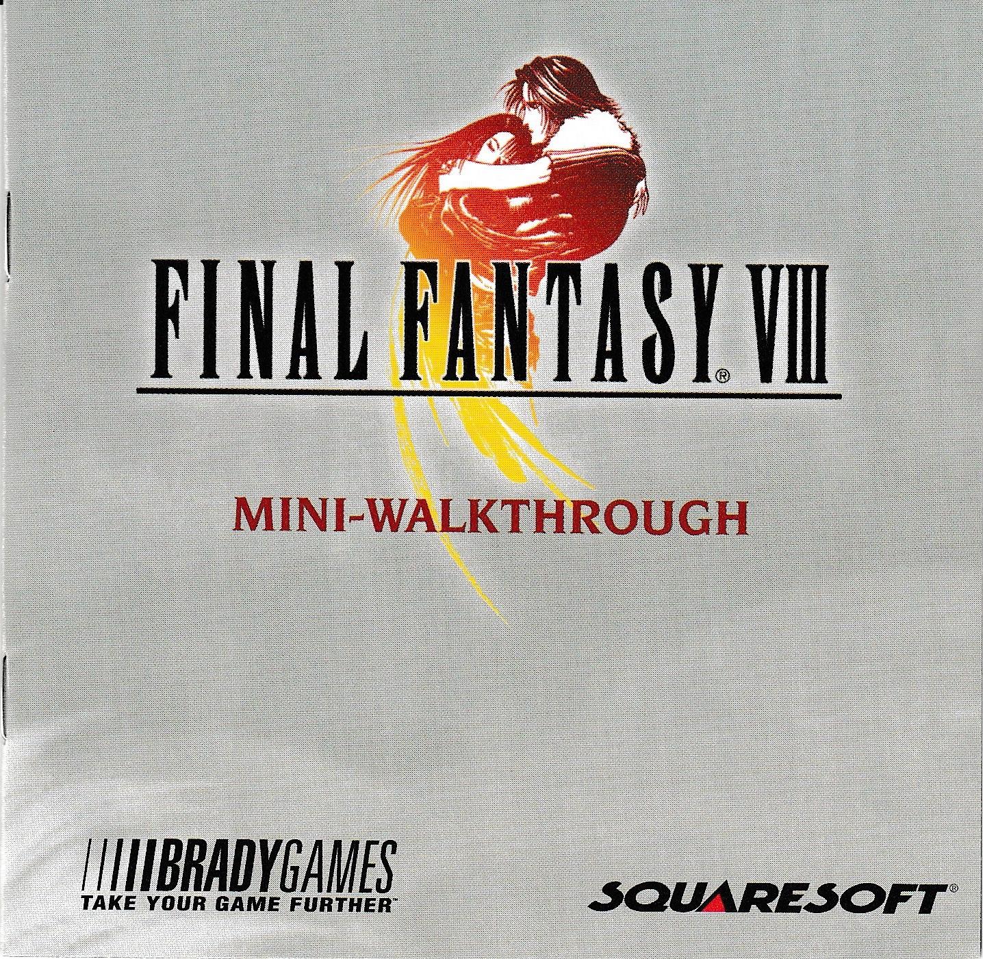 Final Fantasy VIII - PS1 Game - Used