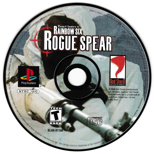 Rainbow Six Rogue Spear - PS1 Game - Used