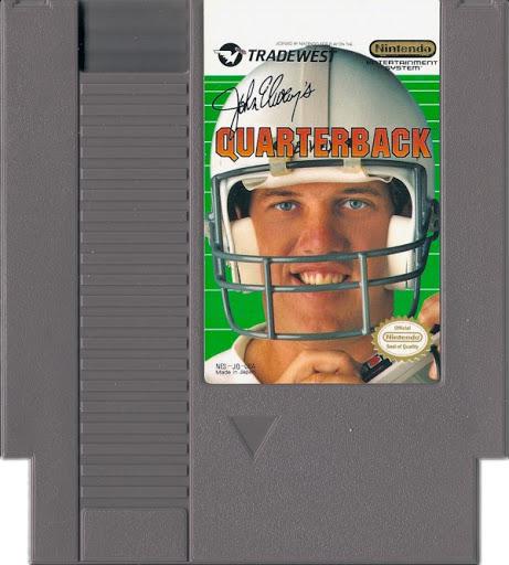 John Elway's Quarterback - NES - Used