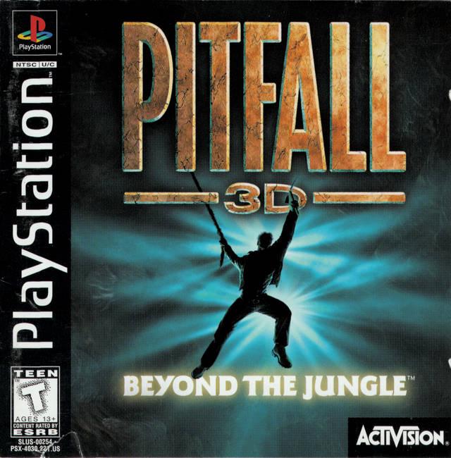 Pitfall 3D - PS1 Game - Used