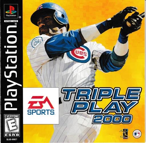 Triple Play 2000 - PS1 Game - Used