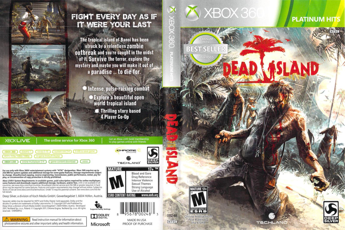 Dead Island - Xb360 - Used