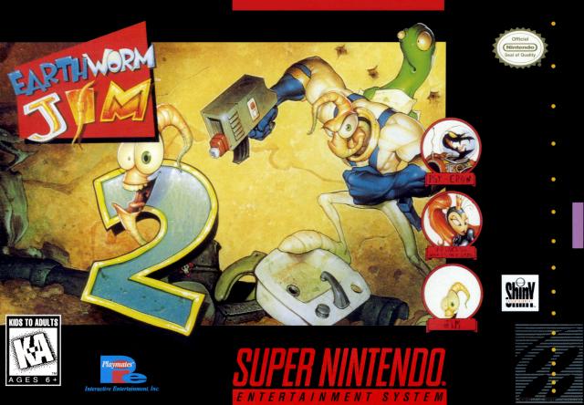 Earthworm Jim 2 - SNES - Used