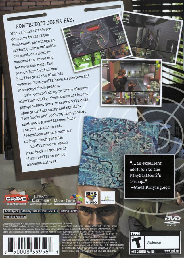 The Plan - PS2 Game - Used