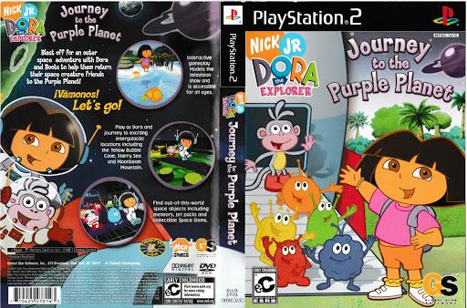 Dora the Explorer Journey to the Purple Planet - PS2 Game - Used