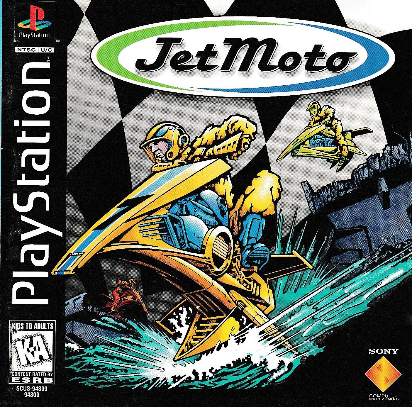 Jet Moto - PS1 Game - Used