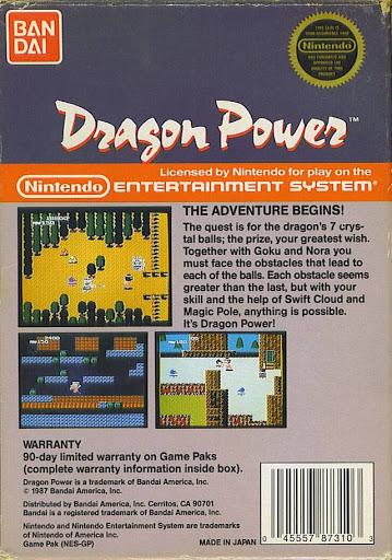 Dragon Power - NES - Used