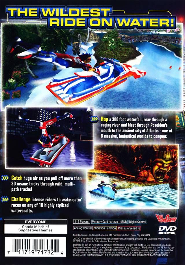 Jet X2O - PS2 Game - Used