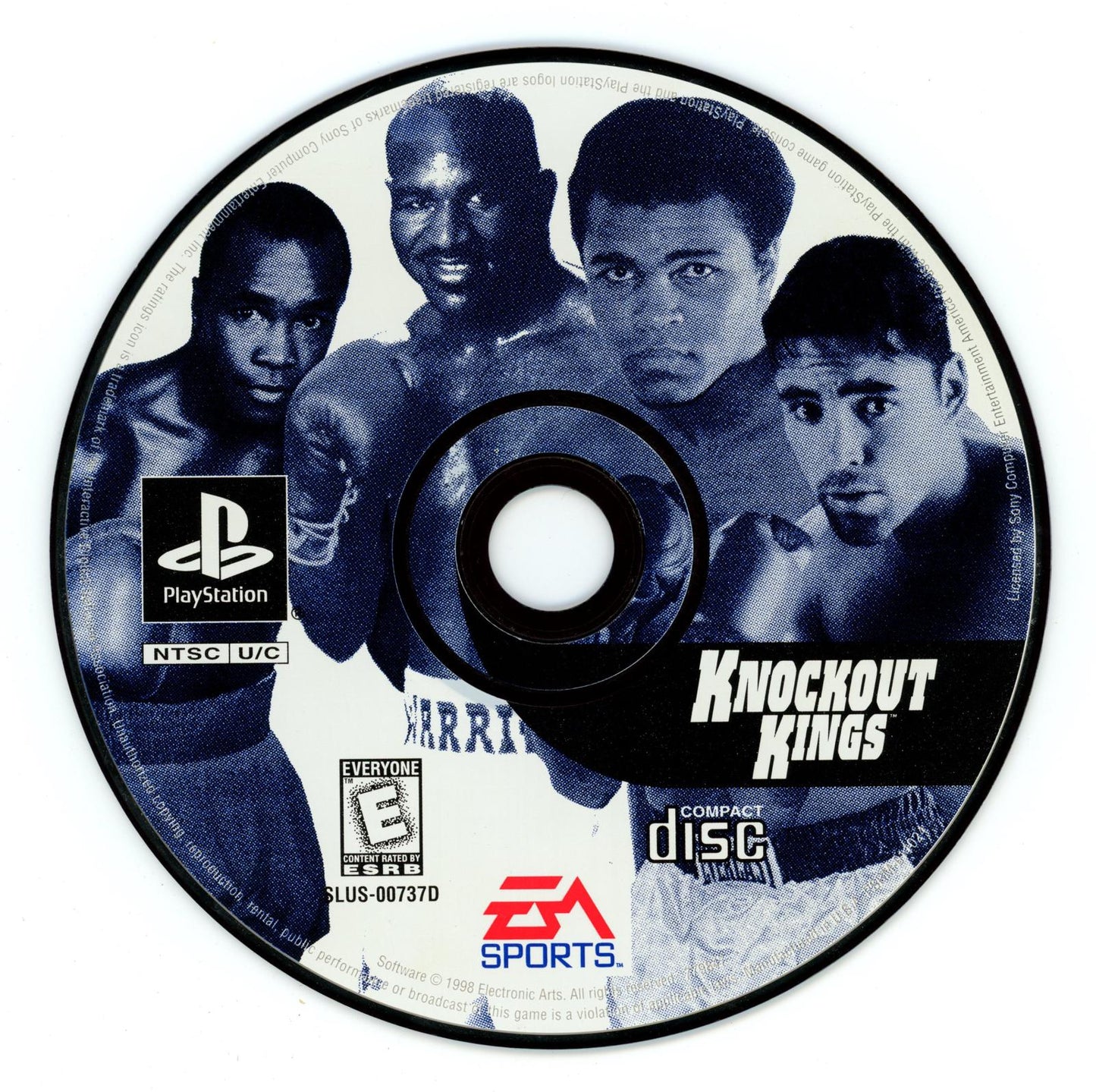 Knockout Kings - PS1 Game - Used