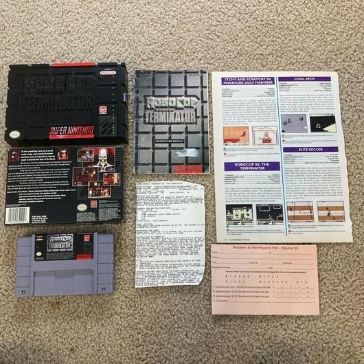 Robocop vs The Terminator - SNES - Used