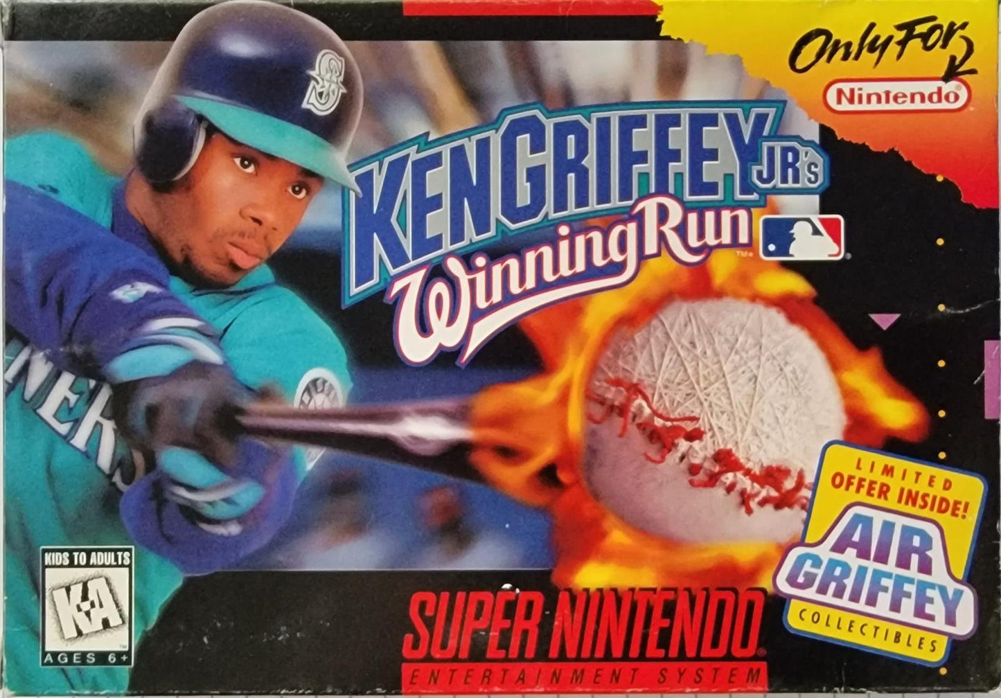 Ken Griffey Jr's Winning Run - SNES - Used