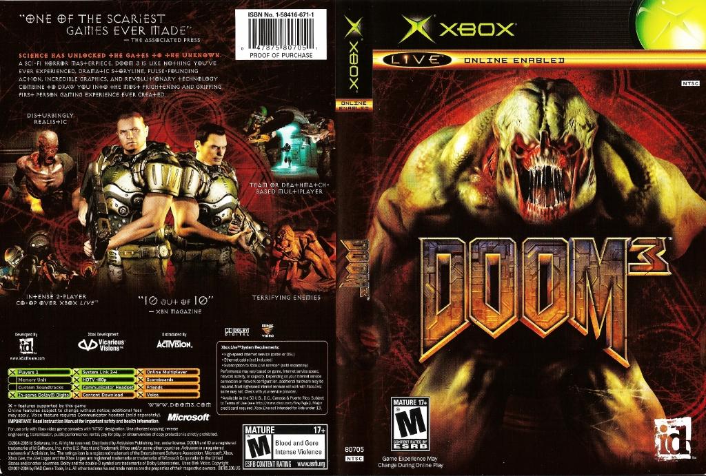 Doom 3 - Xbox - Used
