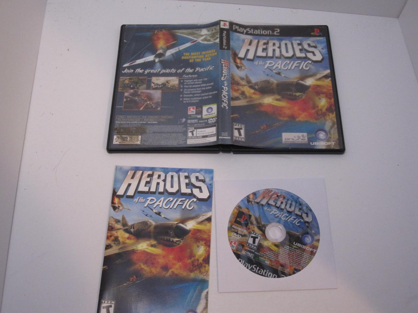 Heroes of the Pacific - PS2 Game - Used