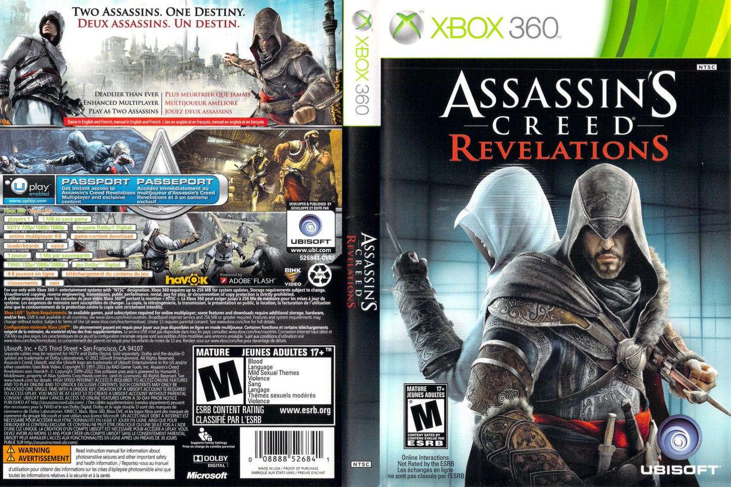 Assassin's Creed: Revelations - Xb360 - Used