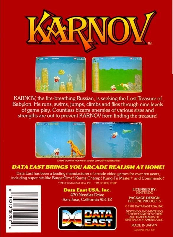 Karnov - NES - Used