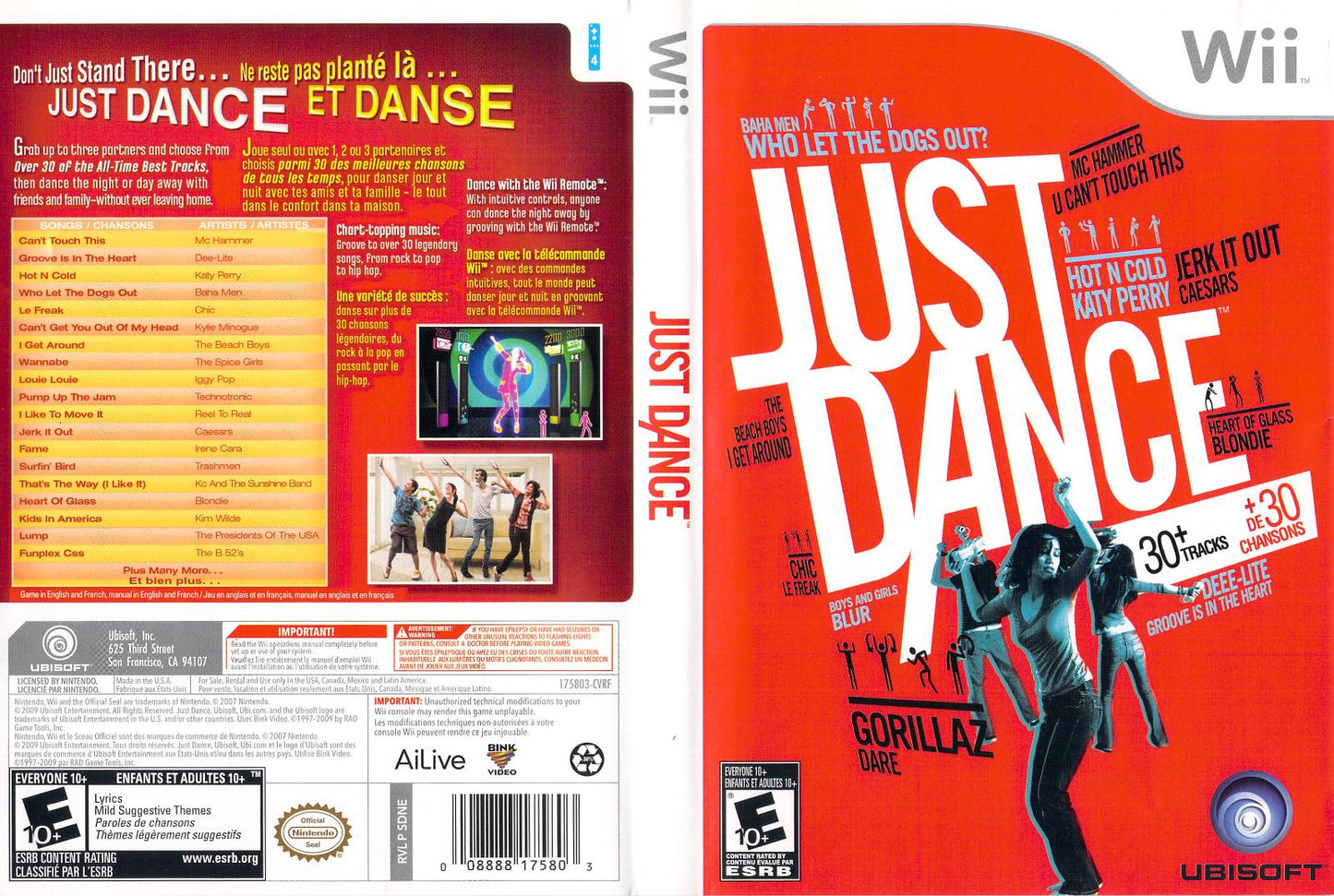 Just Dance - Wii - Used