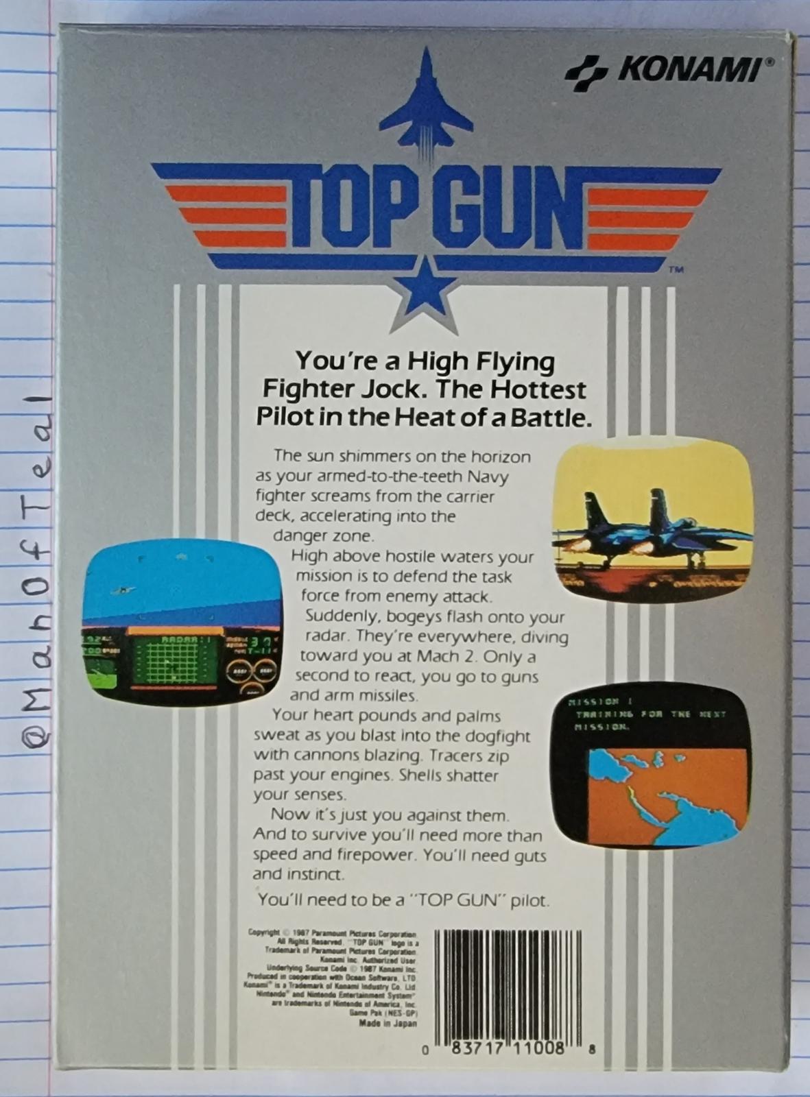Top Gun - NES - Used
