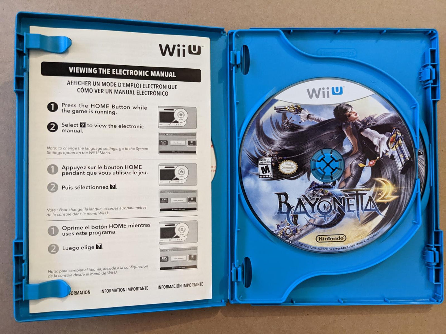 Bayonetta 2 - Wii U - Used