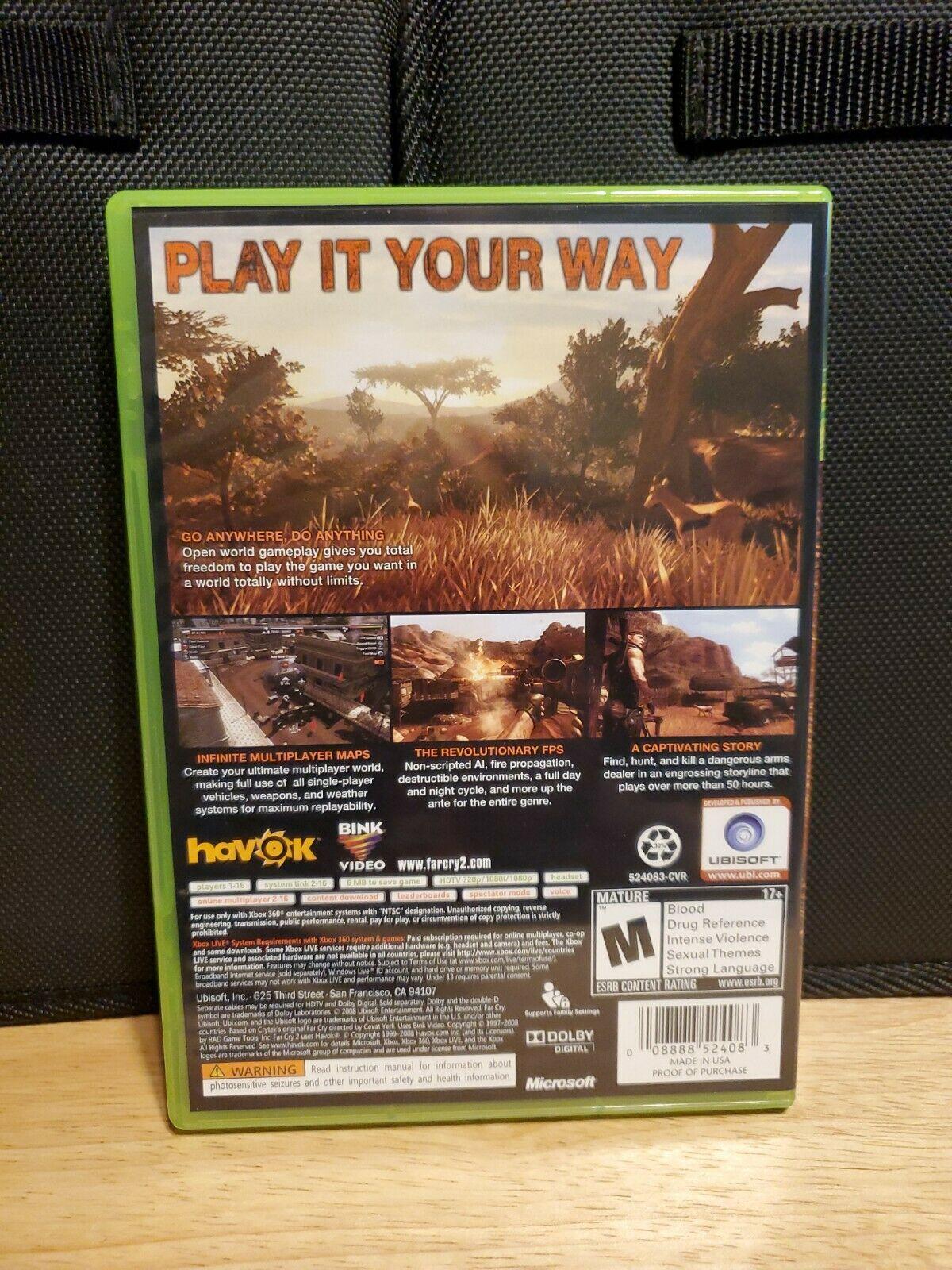 Far Cry 2 - Xb360 - Used