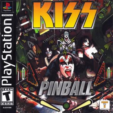Kiss Pinball - PS1 Game - Used