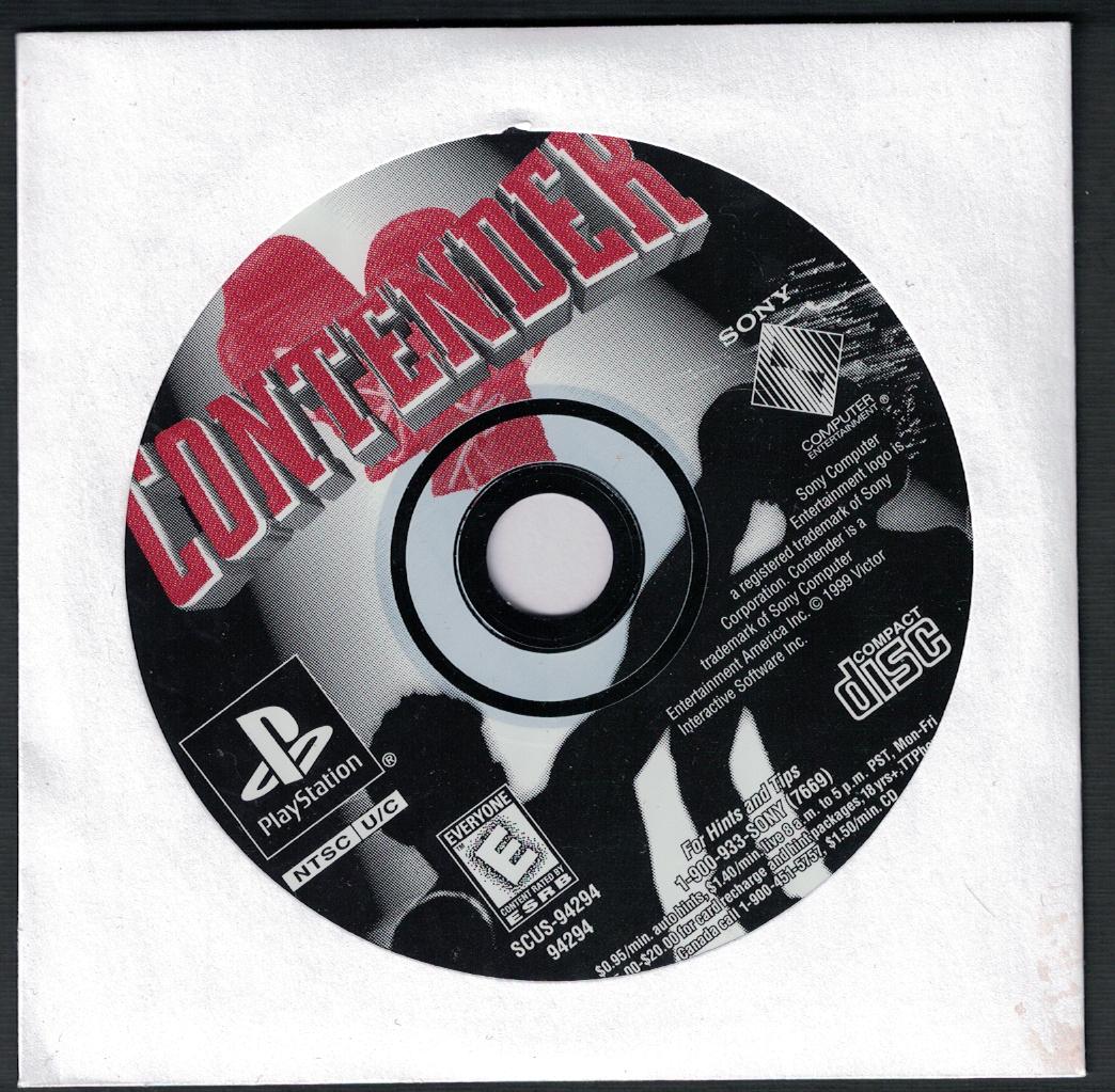 Contender - PS1 Game - Used