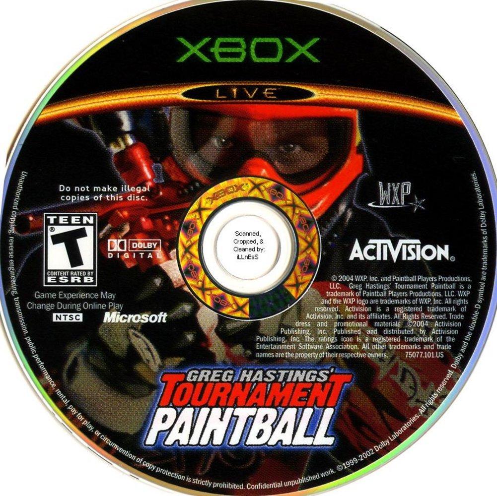 Greg Hastings Tournament Paintball - Xbox - Used