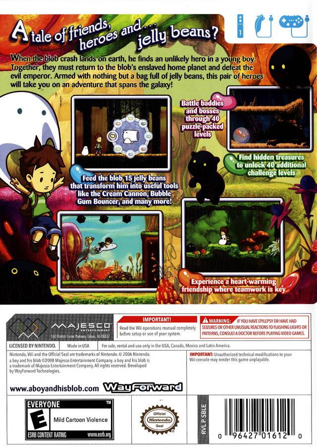A Boy and His Blob - Wii - Used