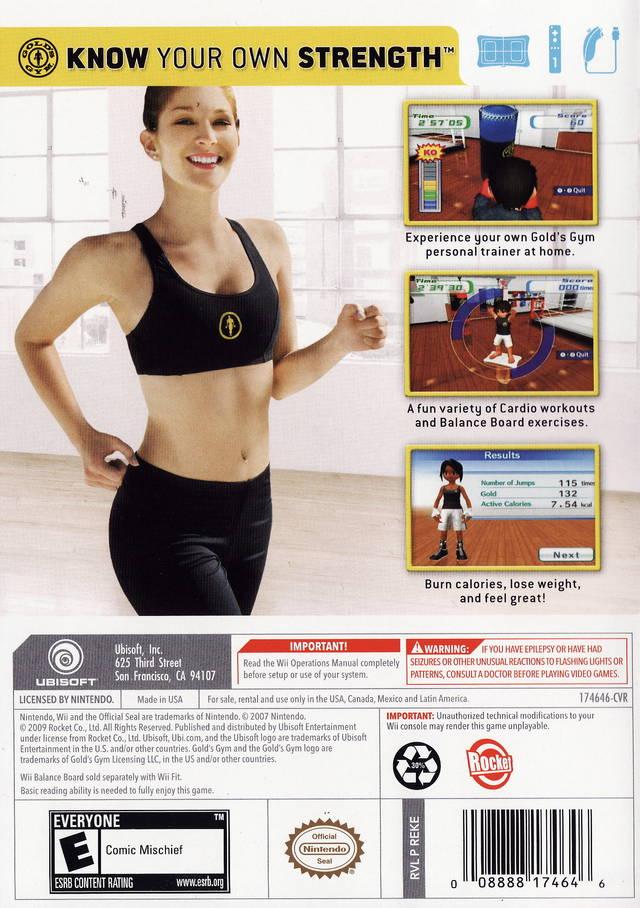 Gold's Gym Cardio Workout - Wii - Used