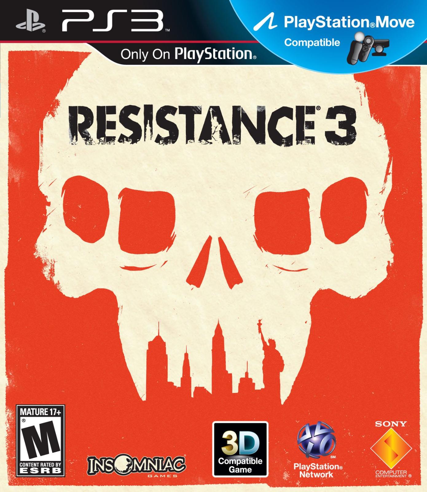 Resistance 3 - PS3 Game - Used
