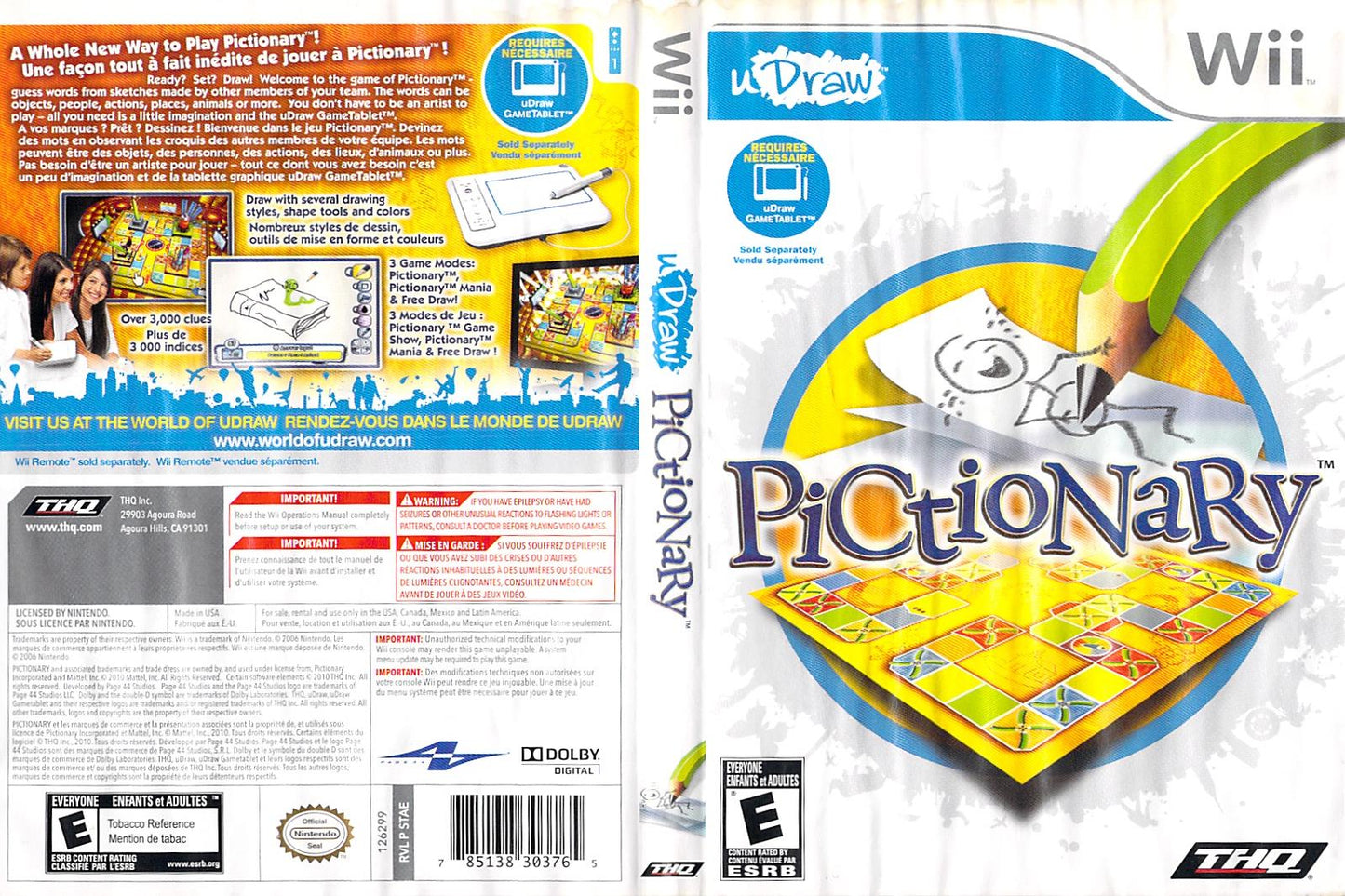Pictionary - Wii - Used