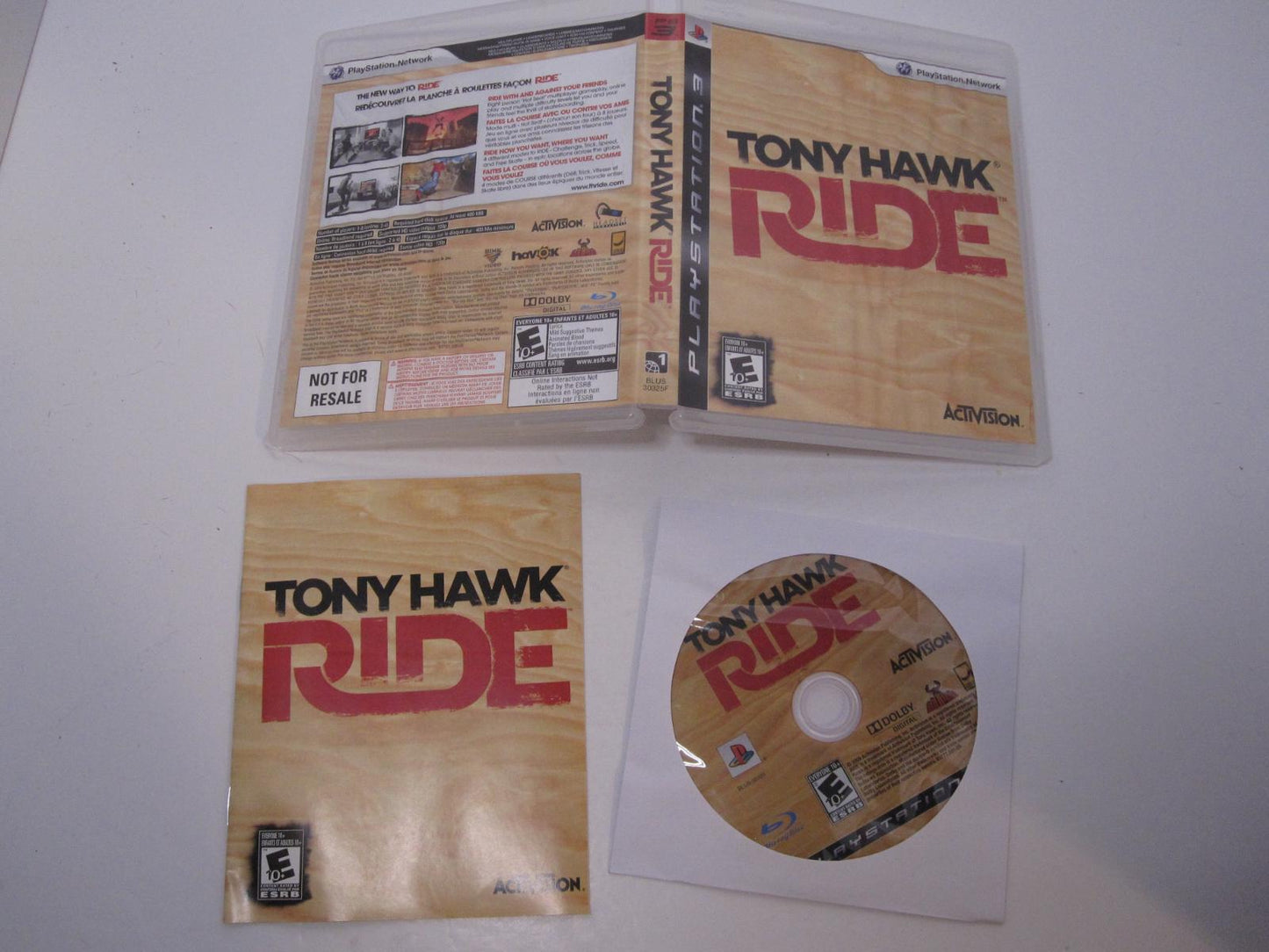 Tony Hawk: Ride - PS3 Game - Used