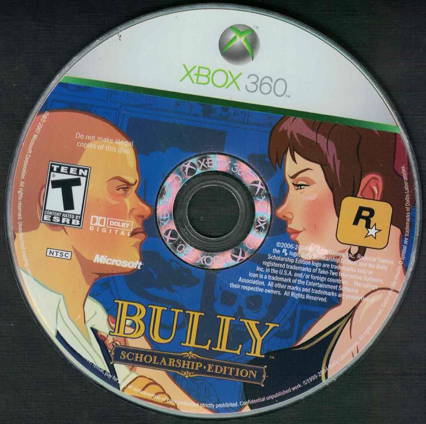 Bully Scholarship Edition - Xb360 - Used