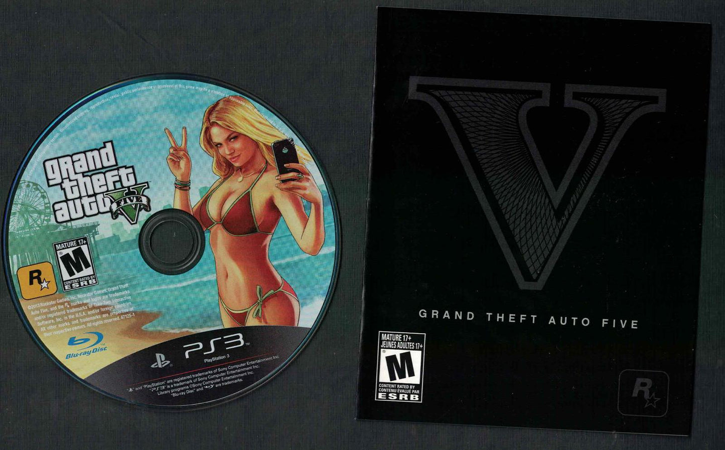 Grand Theft Auto V - PS3 Game - Used