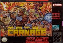 Total Carnage - SNES - Used